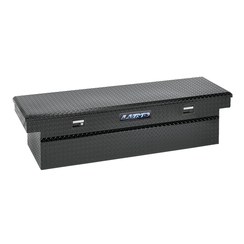 LUND 79307 Universal Aluminum Single Lid HD 28 Cross Bed Box - Black