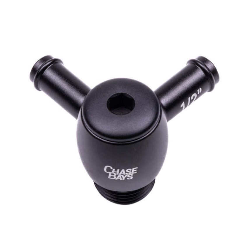 Chase Bays CB-12L-10BJ/A 1/2 Barb 90 Degree L to 10AN ORB Adapters