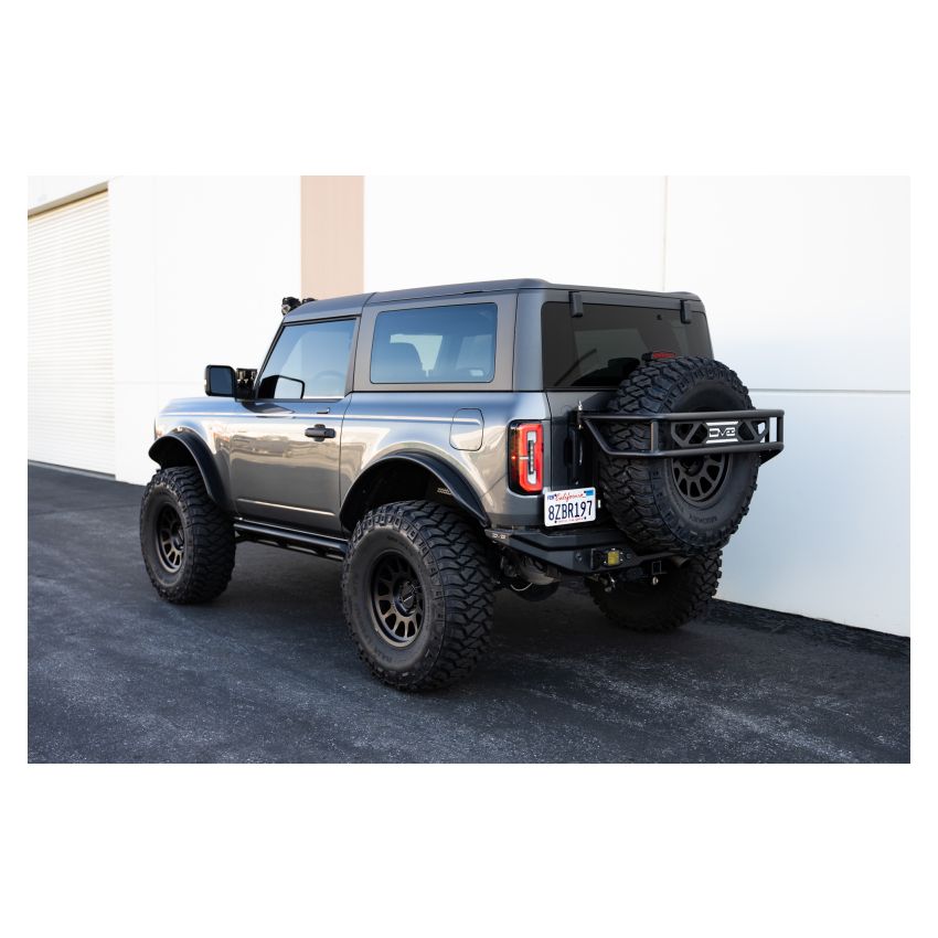 DV8 Offroad SRBR-04 21-23 Ford Bronco FS-15 Series 2-Door Rock Sliders