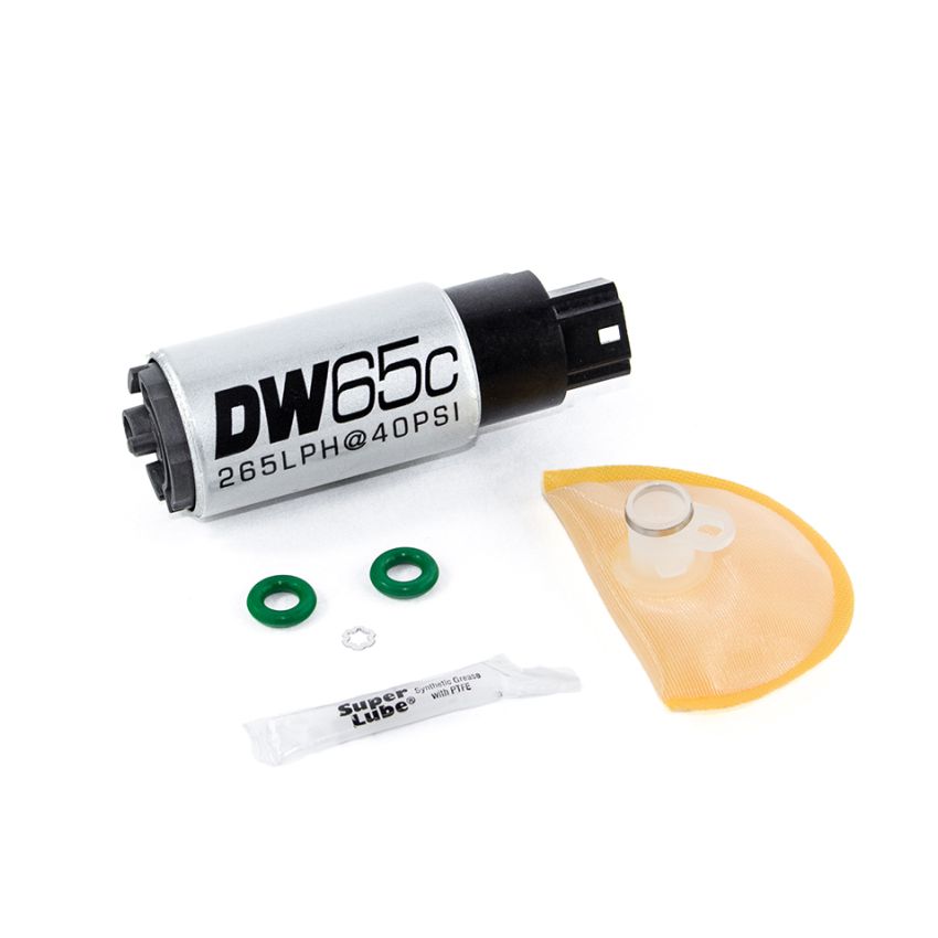 DeatschWerks 9-651-1008 265 LPH Compact In-Tank Fuel Pump w/ 06-13 Civic Set Up Kit