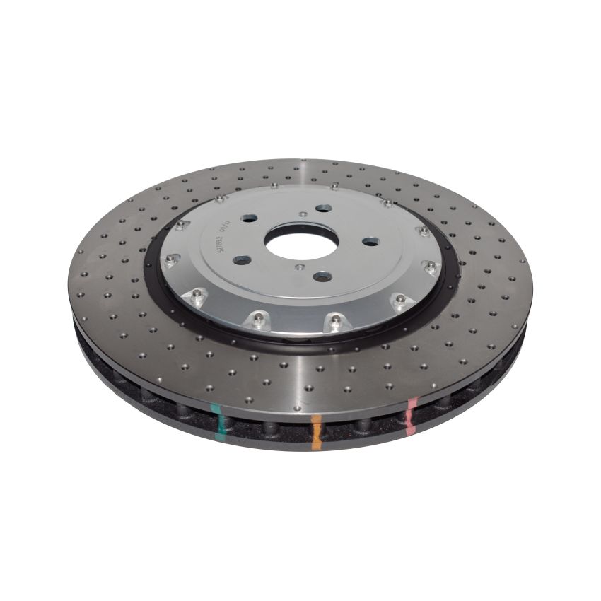 DBA 52788SLVXD 16-20 Lexus GS F Front 5000 Series Cross Drilled Rotor w/Silver Hat