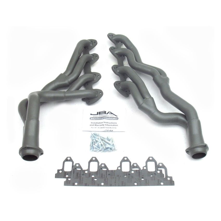 JBA 67-70 Ford Mustang 390-428 FE 1-3/4in-2-1/2in Primary Ti Ctd Tri Y Header