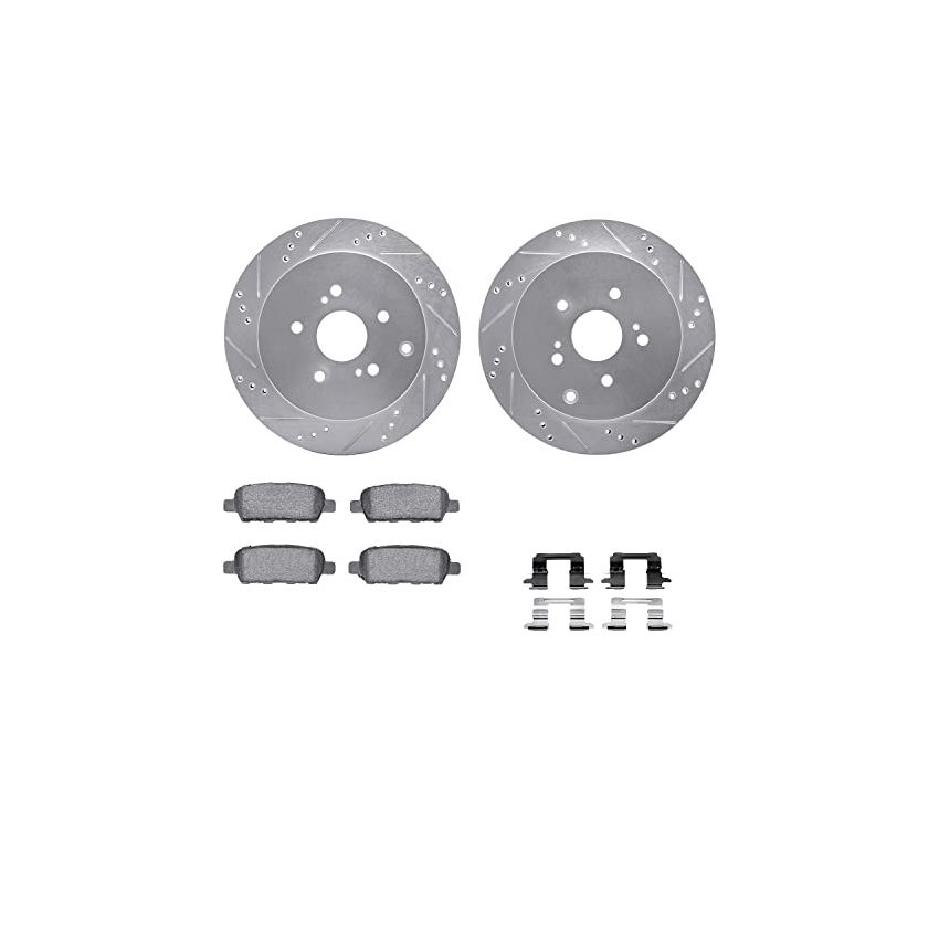Dynamic Friction 7612-75002 Rotor Kit