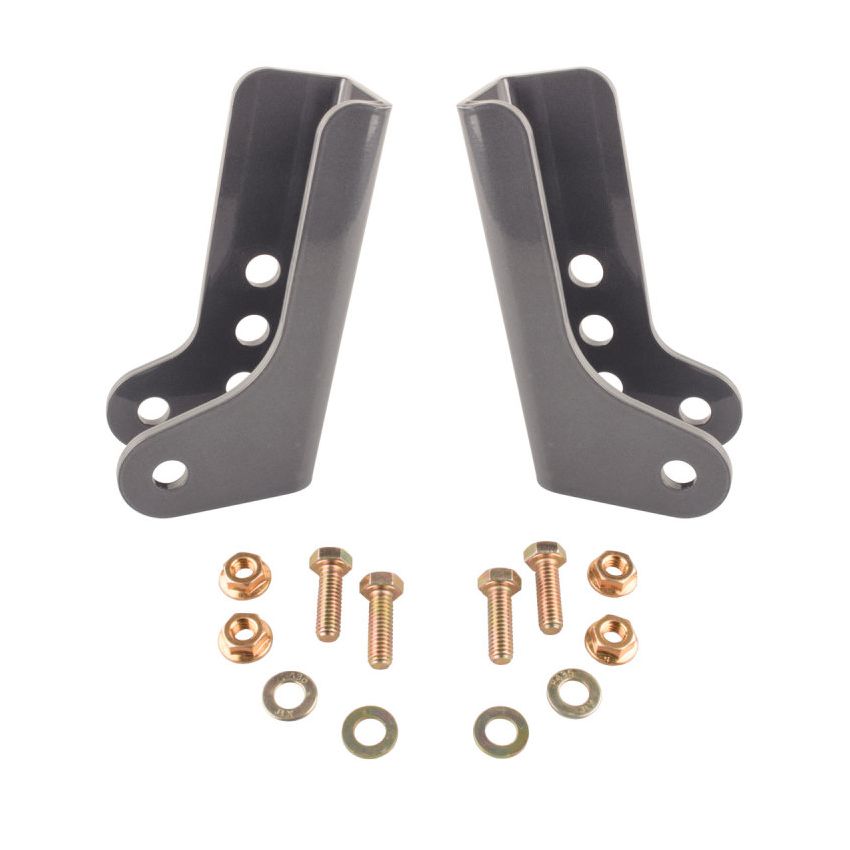 Synergy 2018+ Jeep Wrangler JL/JLU Rear Lower Shock Relocation Brackets