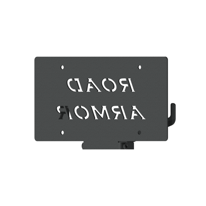 Road Armor LPF150B 1.5in Offset Fairlead Mount - Tex Blk