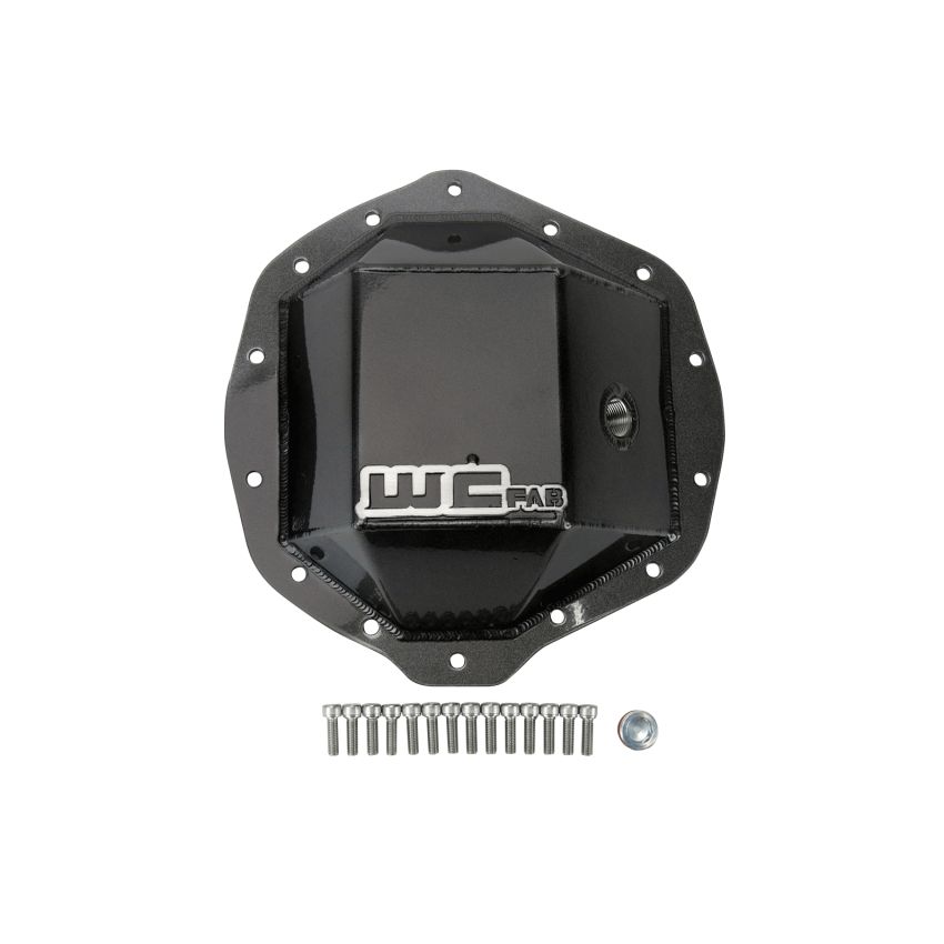 Wehrli 01-19 Chevrolet Duramax/03-19 Dodge Cummins 11.5in AAM Rear Diff. Cover - Gloss Black