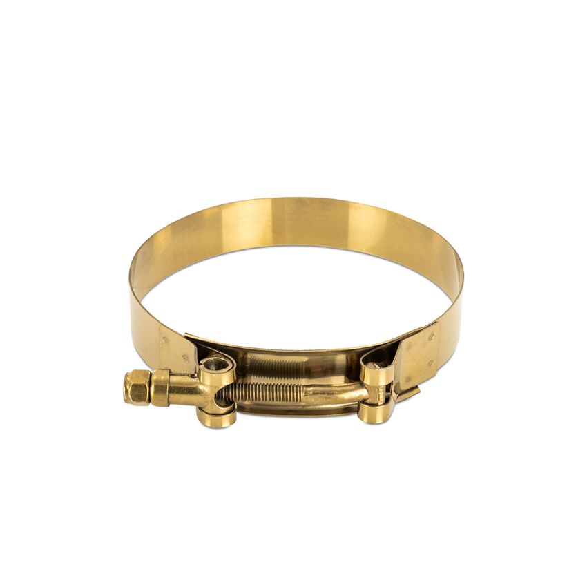 Mishimoto 2.5 Inch Stainless Steel T-Bolt Clamps - Gold