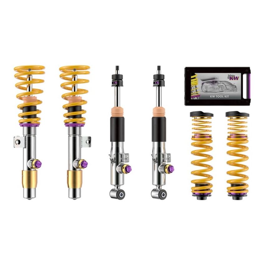 KW 3A7200EB Coilover Kit V4 2021+ BMW M2 (G87) & M3 (G80) Sedan 2WD incl. M3 Competition