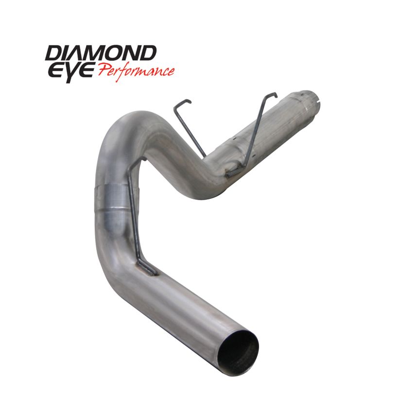 Diamond Eye Performance K5252S Diamond Eye KIT 5in DPF (DPF) SGL SS 07.5-11 CUMMINS 6 7L PCKGD BX46X14X14OD EL-PL 44inX13 5inX13