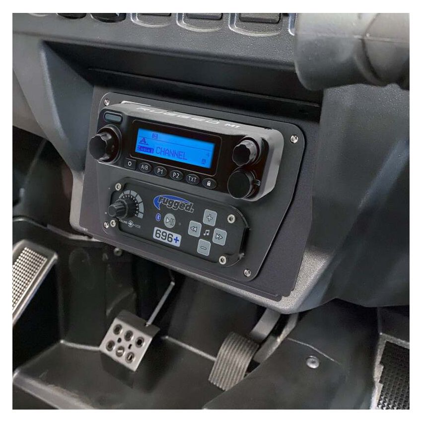 Rugged Radios MT-XP1-MM-RS Polaris XP1 Mount Kit - M1 / G1 / RM60 / GMR45 - M1/G1/RM45/RM60/GMR45 w/Switch Holes