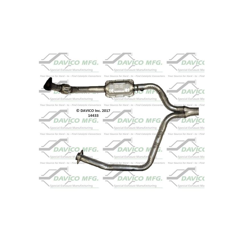 Davico Mfg 171165 CARB Exempt Direct Fit Catalytic Converter
