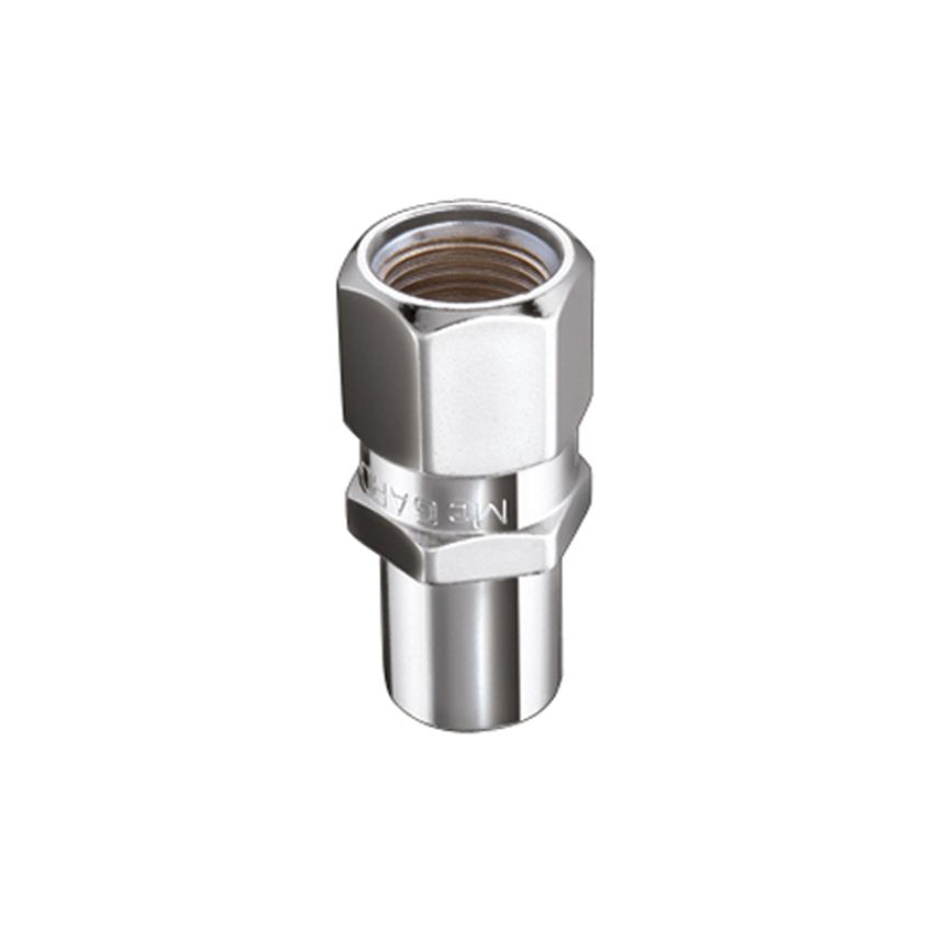 McGard Hex Lug Nut (Drag Racing Reg. Shank) 1/2-20 / 13/16 Hex / 1.86in. L (Box of 100) - Chrome