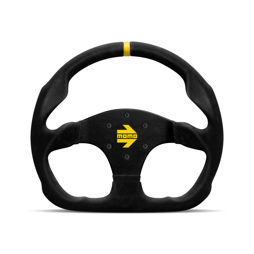 MOD 30 Steering Wheel Black Suede