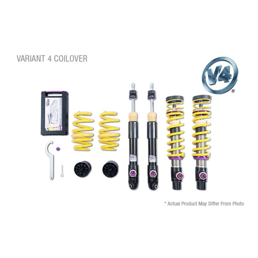 KW 3A7200CC Coilover Kit V4 2018 BMW M5/F90 AWD w/ Delete Modules