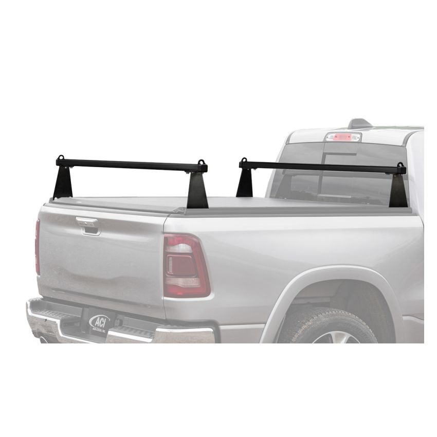 Access ADARAC Aluminum 12in Vertical Uprights 72in Cross Bar - Black