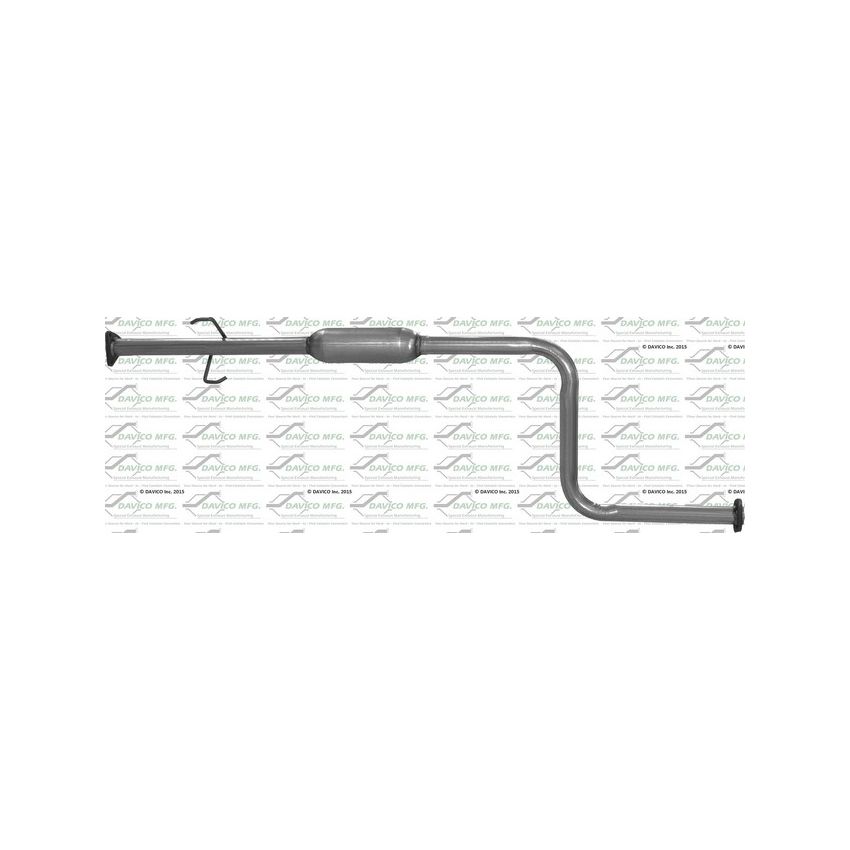 Davico 628737 Exhaust Pipe