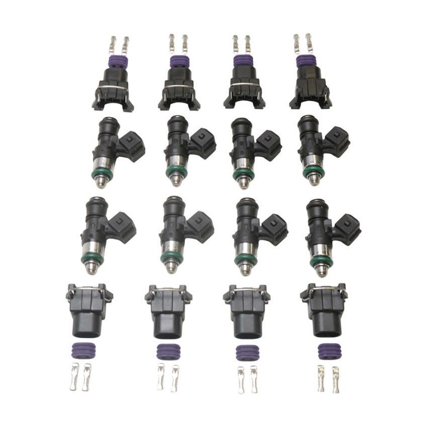 DeatschWerks 16M-19-1500-8 Set of 8 1500cc/min For The Fitech Go EFI 8/Holley Super Sniper 1250/ Sniper Xflow 1375