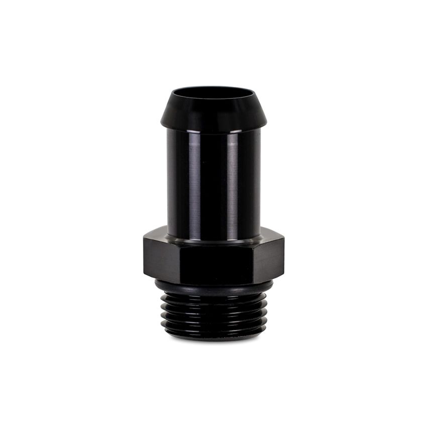Mishimoto -10 ORB to 3/4in Hose Barb Aluminum Fitting - Black