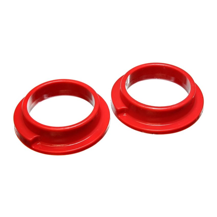 Energy Suspension 00-04 Ford Focus Red Rear Coil Spring Isolators