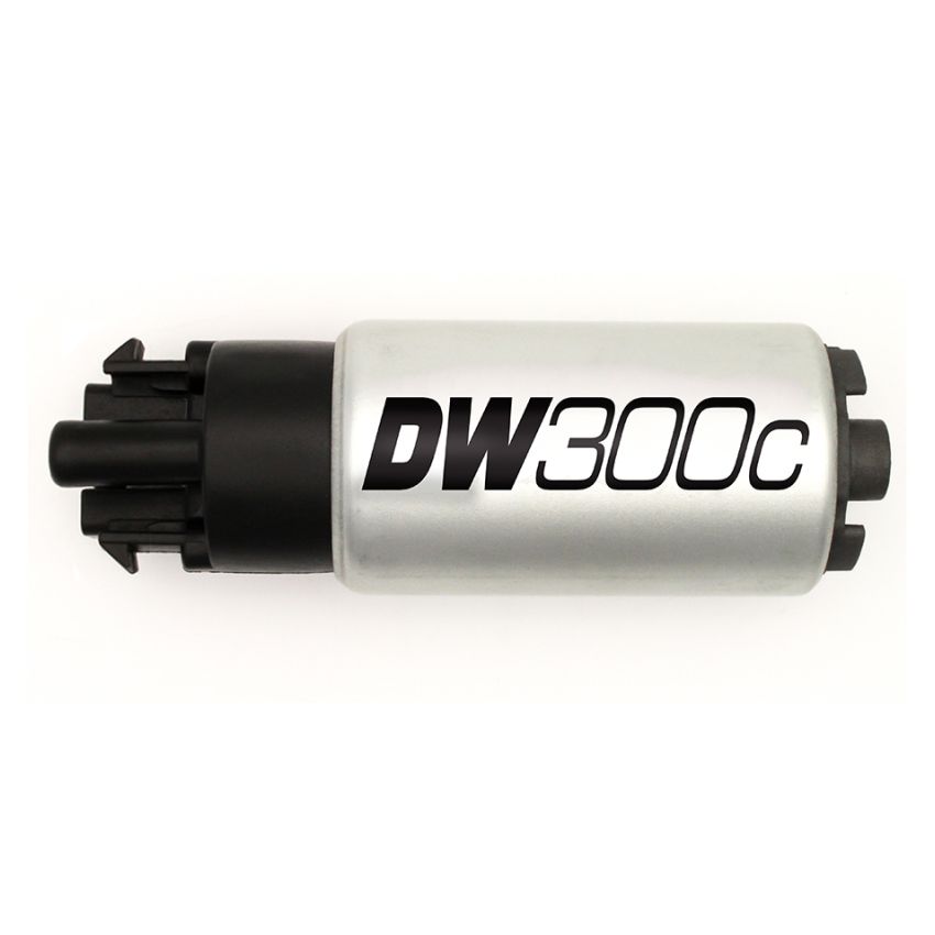 DeatschWerks 340lph DW300C Compact Fuel Pump w/ Mounting Clips