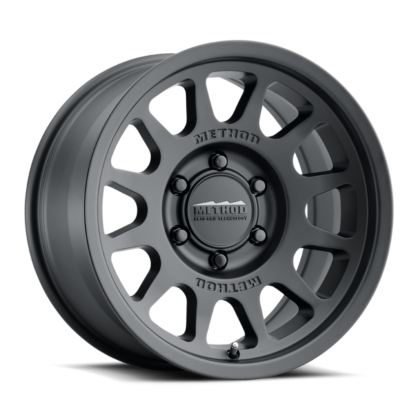 Method Wheels MR70378516525 Method MR703 17x8.5 +25mm Offset 6x135 87mm CB Matte Black Wheel