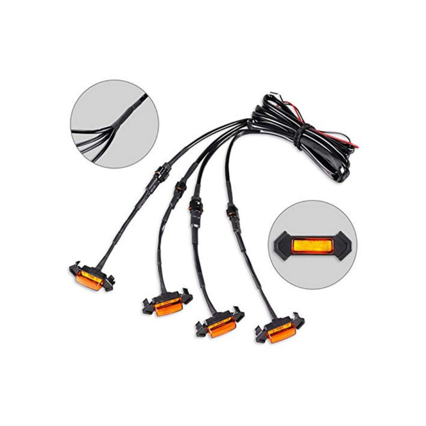 Cali Raised LED CR3688 Cali Raised 16-23 Toyota Tacoma Trd Pro Grille Raptor Led Light Kit