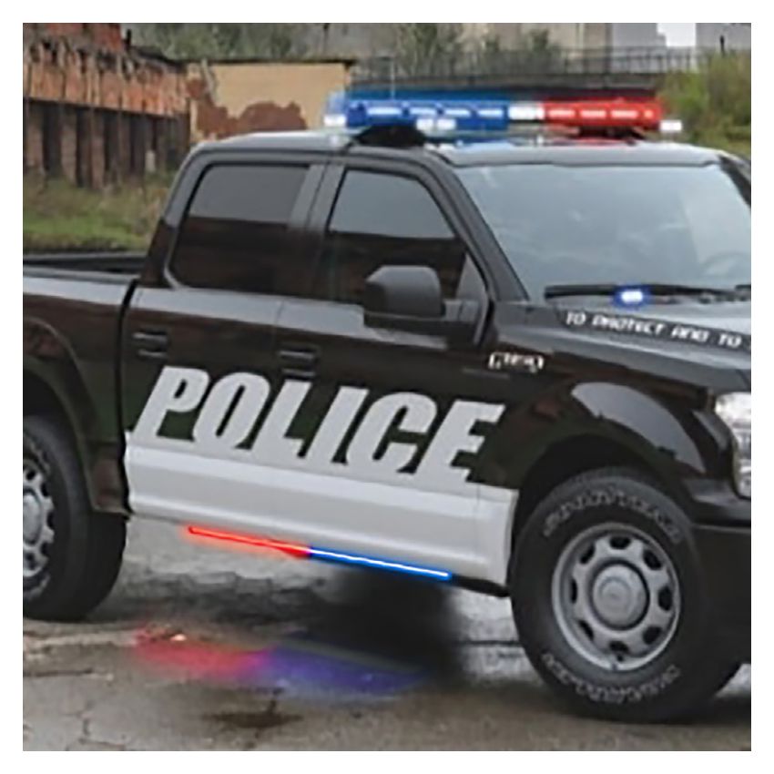 Putco 932100960 15-23 Ford F-150 Blade Rocker Kits Sideliners - Amber/White