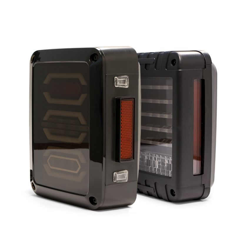 DV8 Offroad TLJK-02 07-18 Jeep Wrangler JK Octagon LED Tail Light