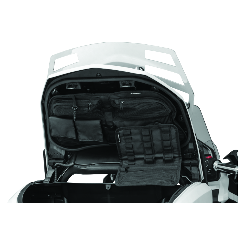 Kuryakyn 5837 Trunk Lid Organizer 18-Up Gold Wing
