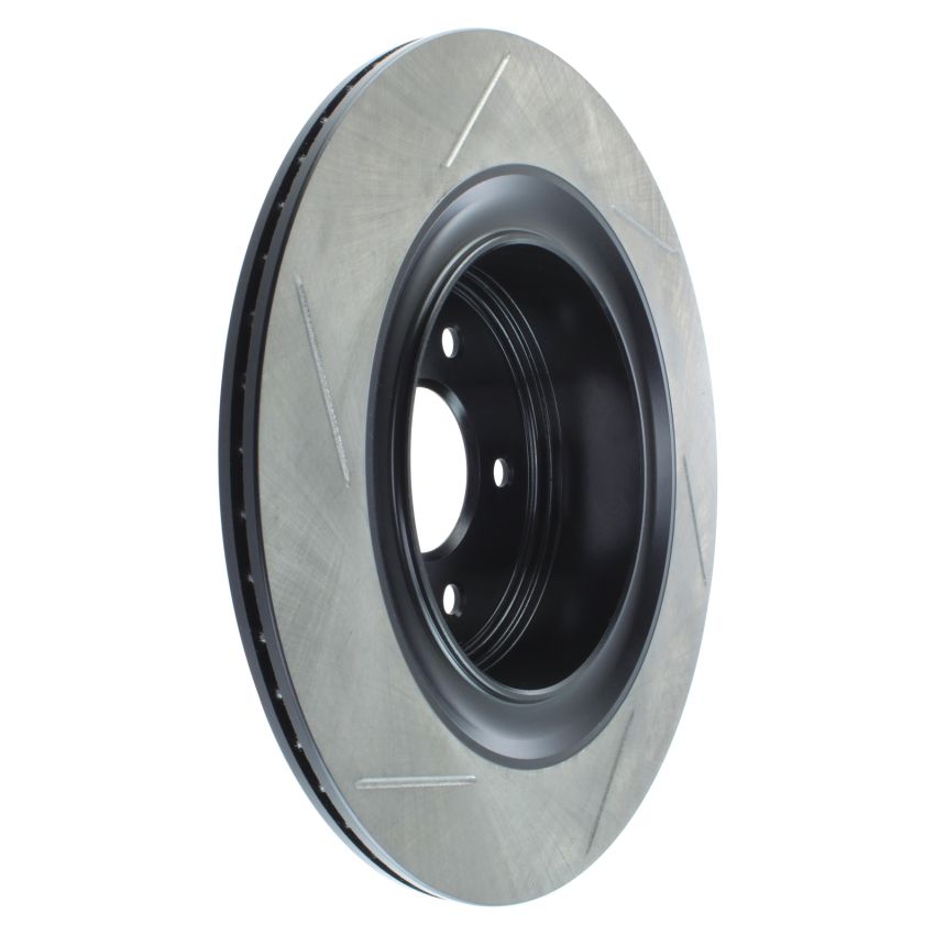 StopTech Power Slot 07-08 Infinity G35 2WD Sport Sedan / 08-09 G37 SportStop Slotted Rear Left Roto