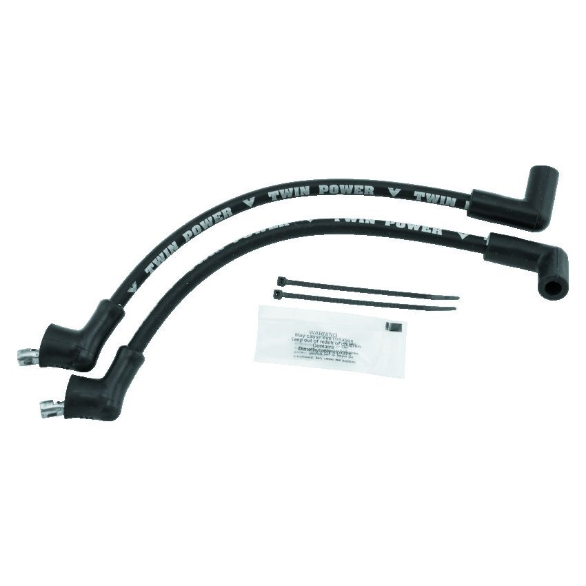 TwinPower 110119 Twin Power 82-2000 FXR Black Ignition Wire Set