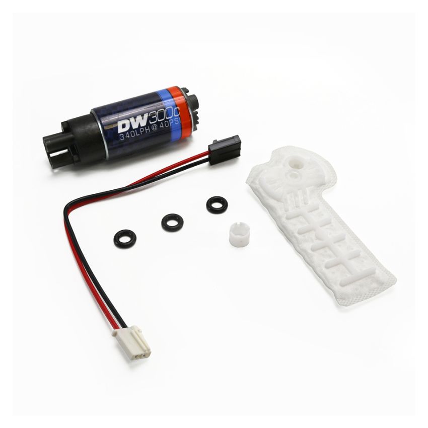 DeatschWerks 9-307-1069 22-24 Subaru WRX / 21-24 BRZ/GR86 DW300C Series 340lph Compact Fuel Pump W/ Install Kit