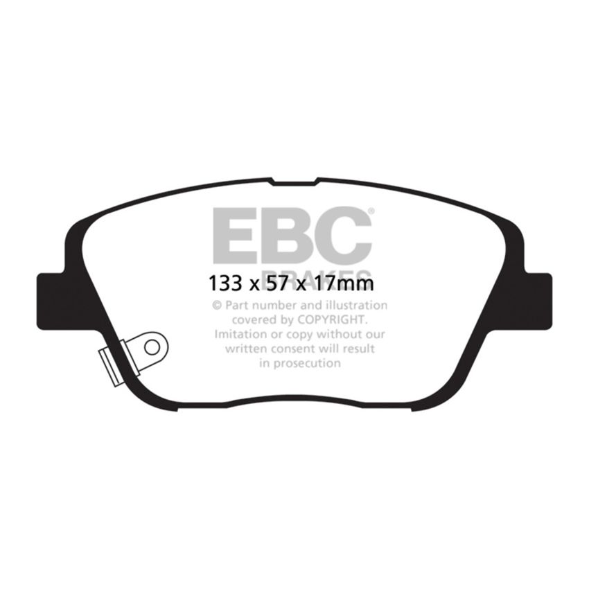 EBC DP21864 10-14 Hyundai Sonata 2.0 Turbo Greenstuff Front Brake Pads