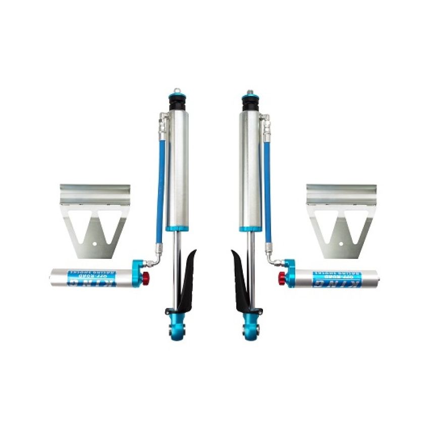 King Shocks 2008+ Toyota Land Cruiser 200 Rear 2.5 Dia Remote Res Shock w/Adjuster (Pair)