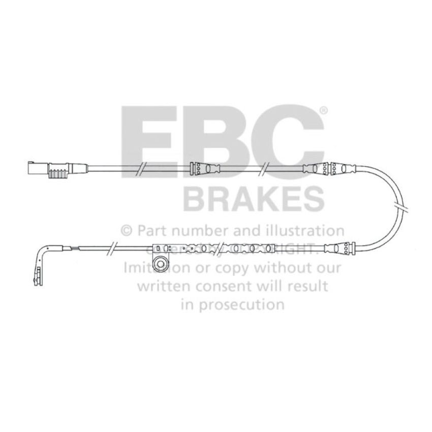 EBC 2005-2006 Land Rover Range Rover Sport 4.4L Front Wear Leads
