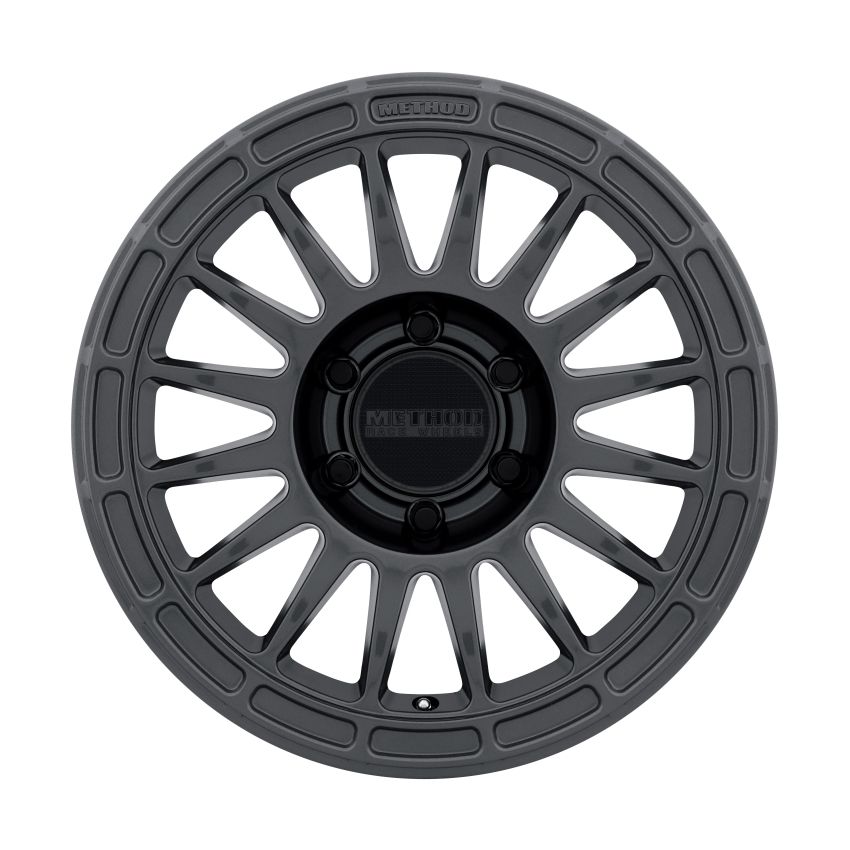 Method Wheels MR31477560525 Method MR314 17x7.5 +25mm Offset 6x5.5 106.25mm CB Matte Black Wheel
