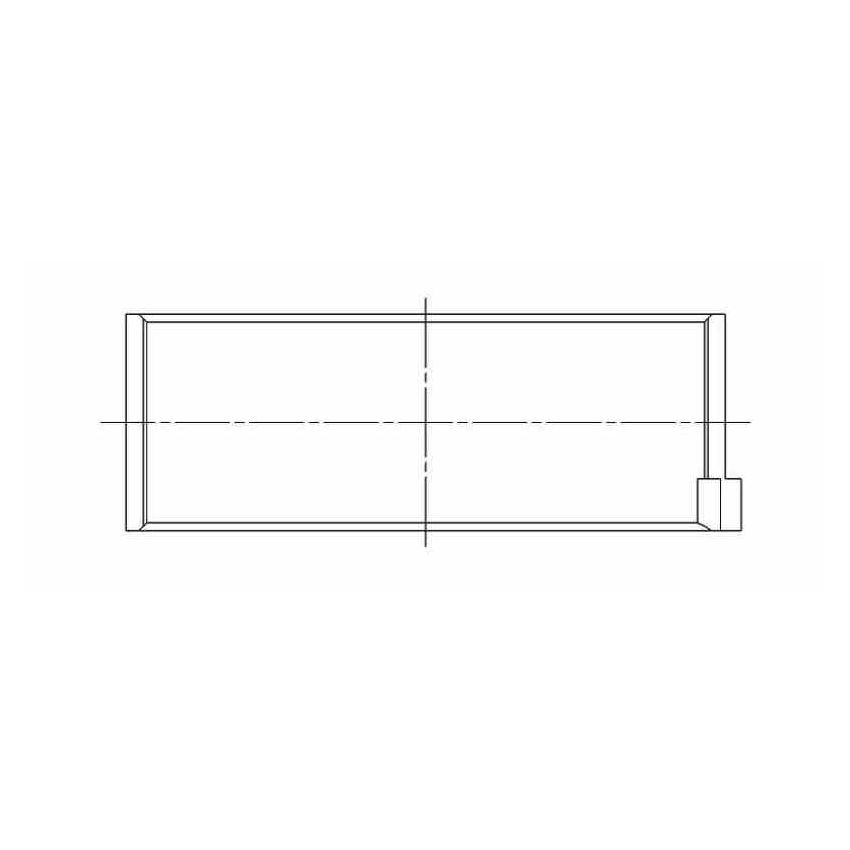 ACL 4B1060H-STD Ford 4 BD Series 1099-1700cc Standard Size High Performance Rod Bearing Set