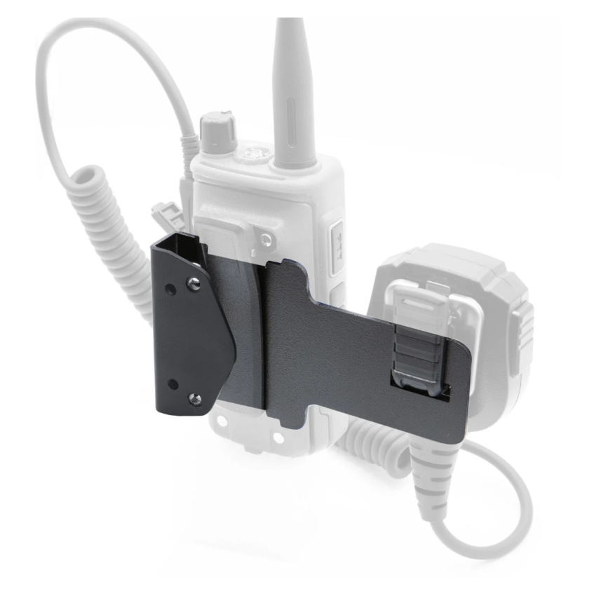 Rugged Radios MT-RH-HM Radio and Speaker Mic Mount for Handheld Radios