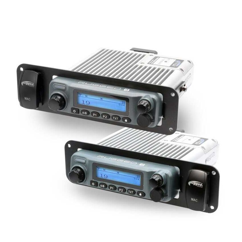 Rugged Radios MT-IDM-RM-SW In-Dash Mount with Switch Hole for