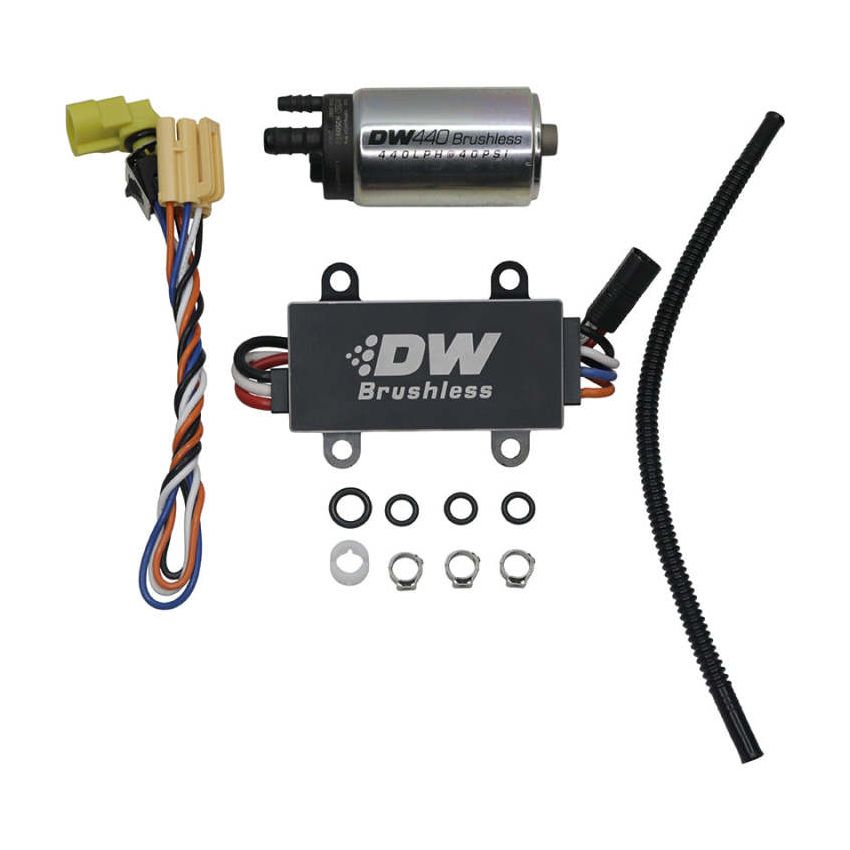 DeatschWerks DW440 440lph Brushless Fuel Pump w/+C102 Controller w/ Install Kit 14-19 Chevy Corvette