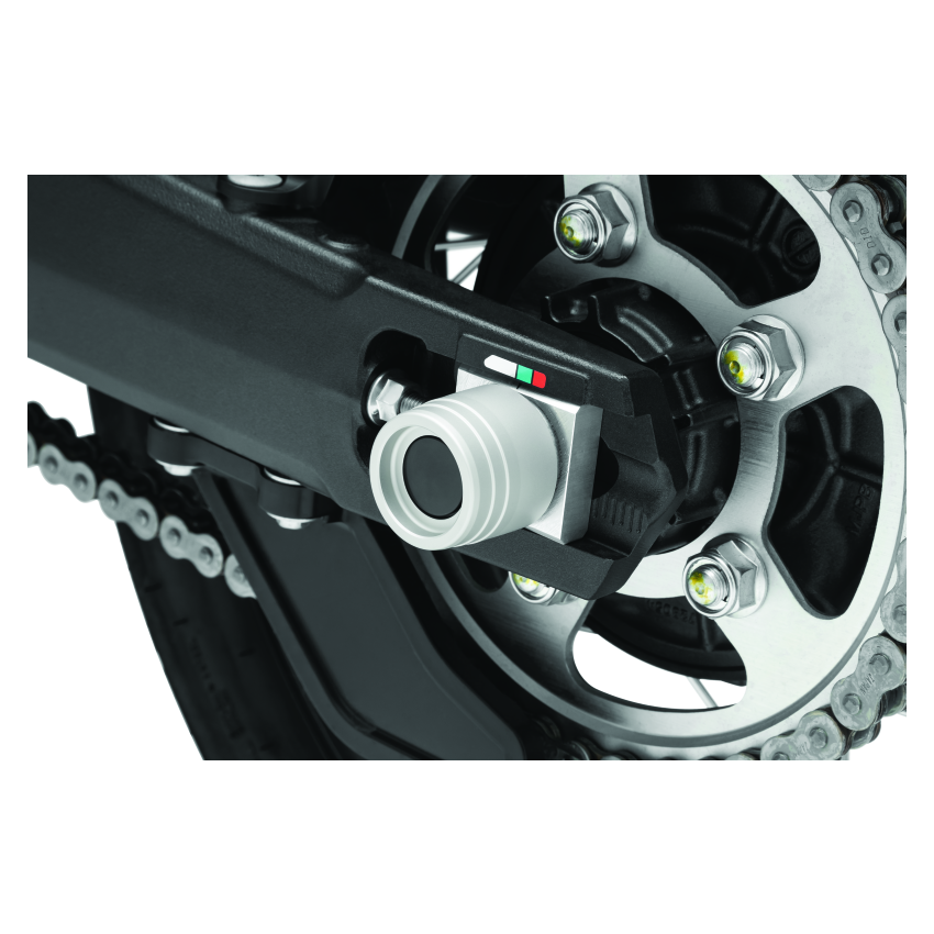 Kuryakyn 3827 Rear Axle Slide CRF1000L/Adventure Silver