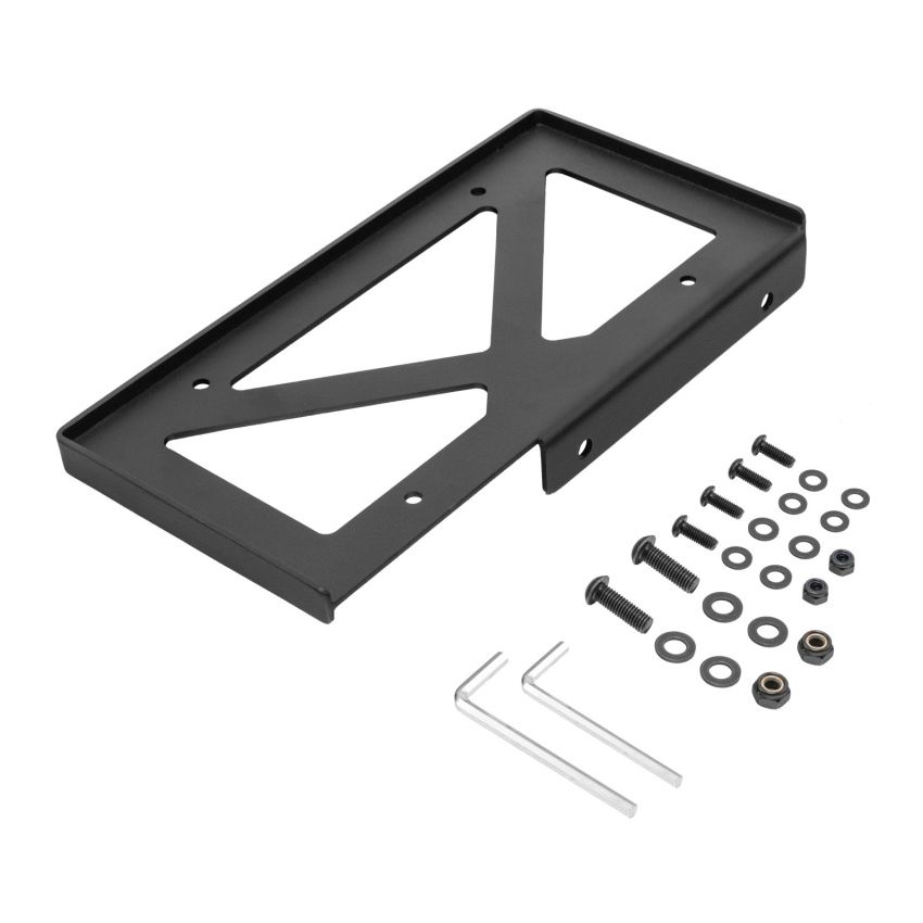 Rugged Ridge Universal Rear Bumper License Plate Holder