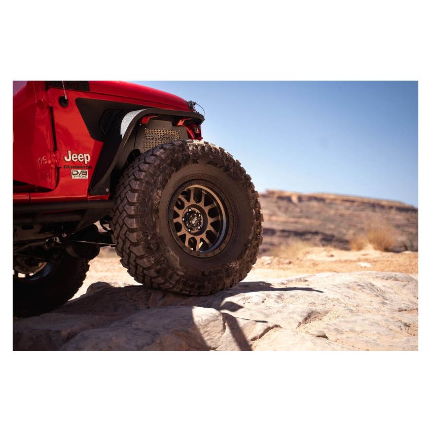 DV8 Offroad 2018+ Jeep Wrangler JL Front Inner Fenders - Black