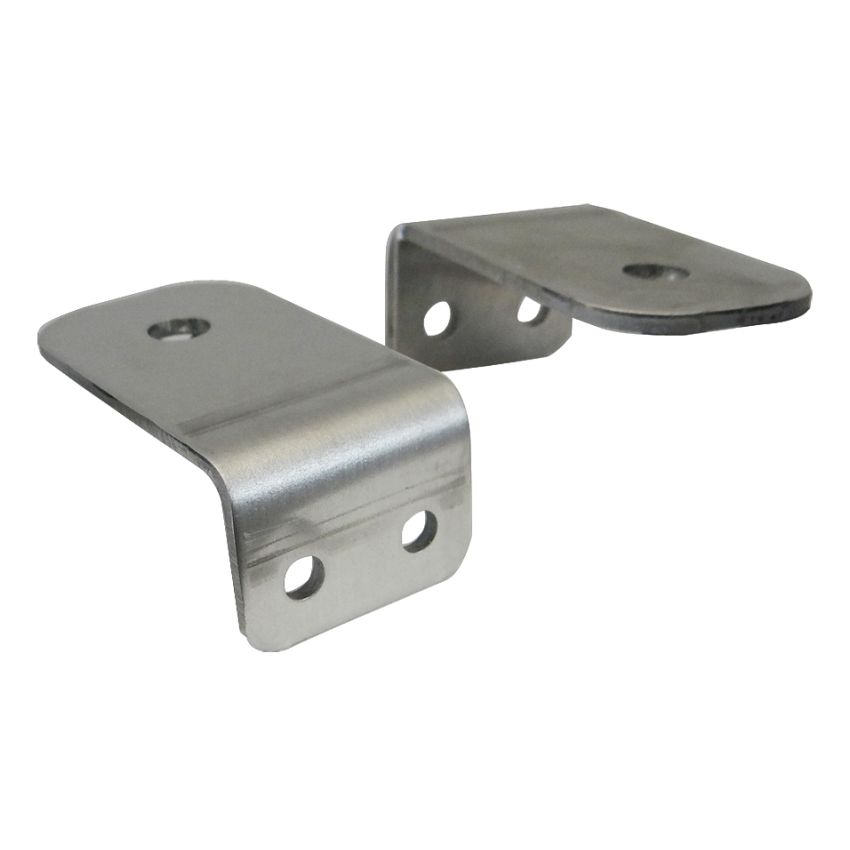 Moroso 39025 Hood Pin Bracket Pair For 3/8in Diameter Pins