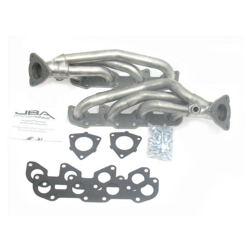 JBA 00-04 Toyota 4.7L V8 1-1/2in Primary Raw 409SS Cat4Ward Header