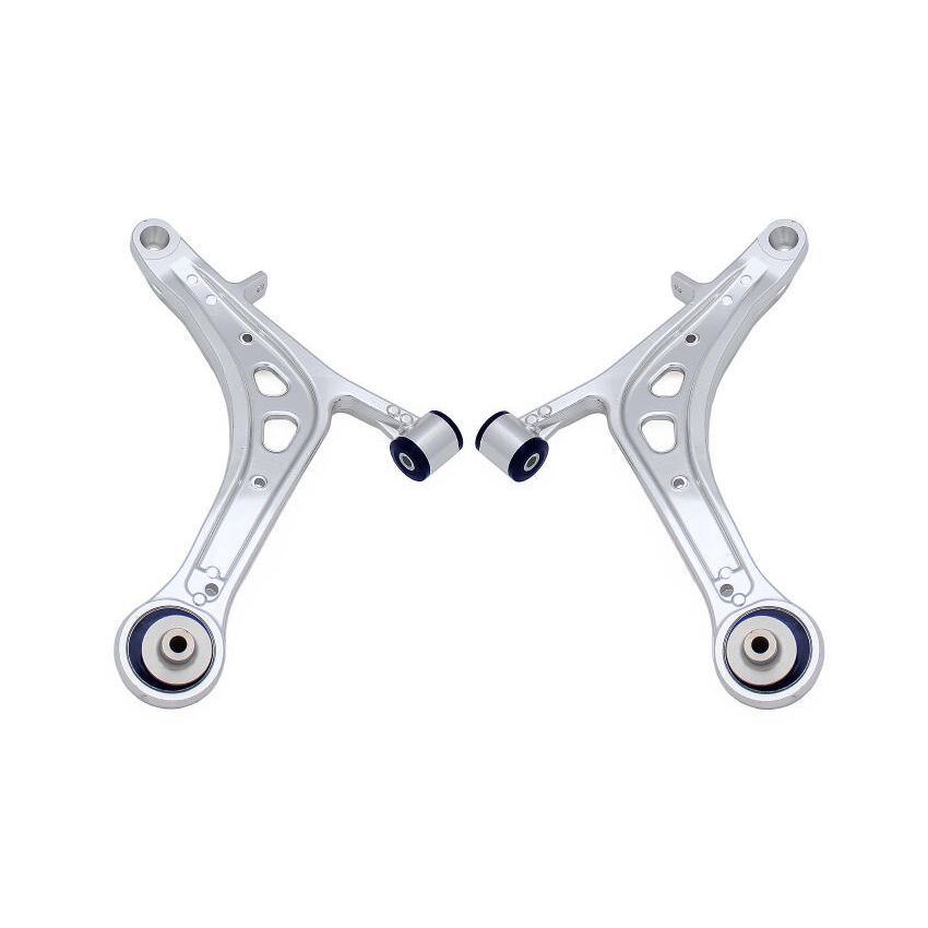 SuperPro 2008 Subaru Impreza WRX STI Front Lower Alloy Control Arm Kit (+Caster)