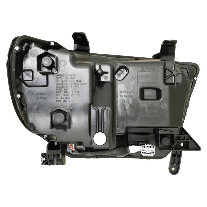 EAGLE EYES TY1370-B001L Headlight Assembly