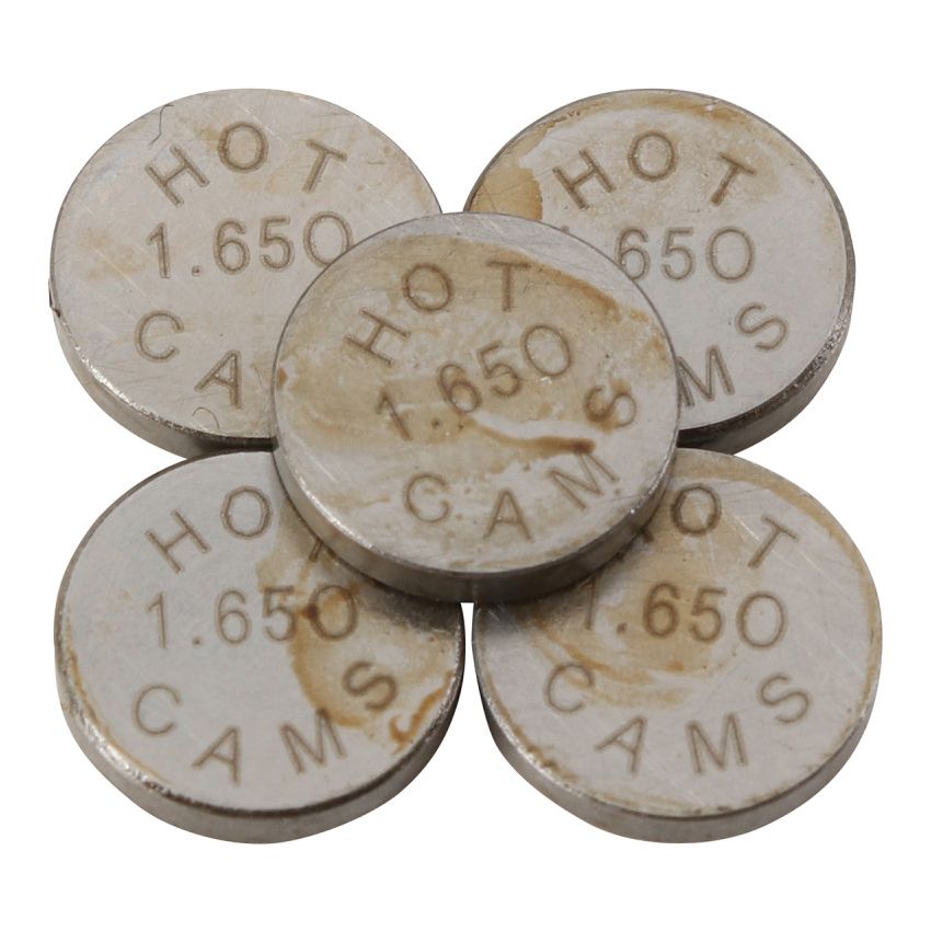 Hot Cams 5PK948165 04-08 400 DVX/02-16 CRF 450 R 1.650mm Shim Kit - 5 Pack