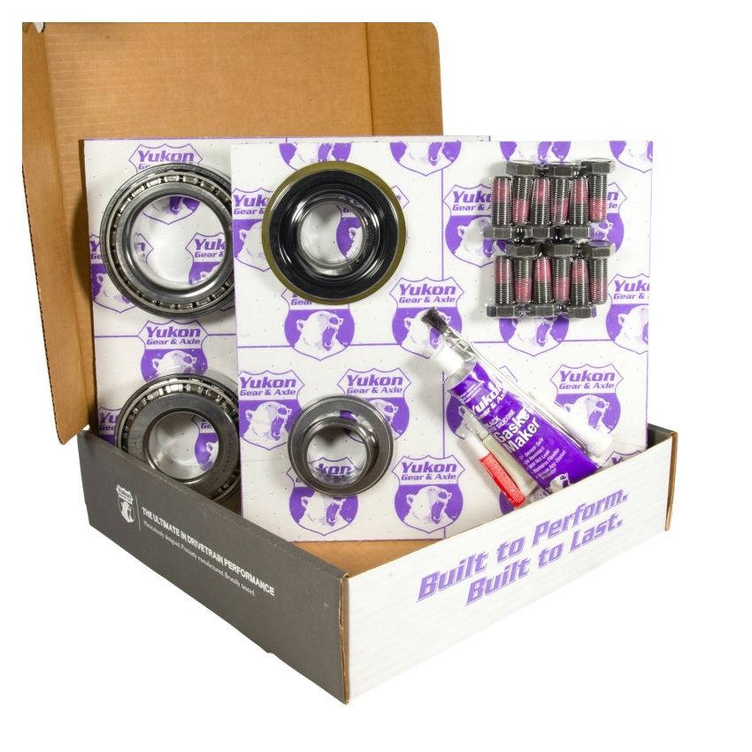 Yukon Gear & Axle YGK2116 Yukon 11.5in AAM 4.11 Rear Ring & Pinion Install Kit Positraction 4.375in OD Pinion Bearing