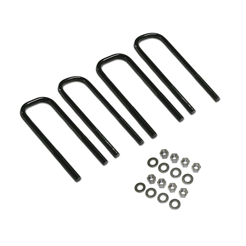 Superlift 11904 U-Bolt 4 Pack 9/16x3x105 Large Radius w/ Hardware